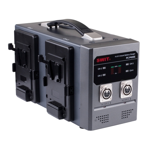 Bộ sạc SWIT PC-P430S 4 kênh dùng cho pin V-Mount - Hàng chính hãng