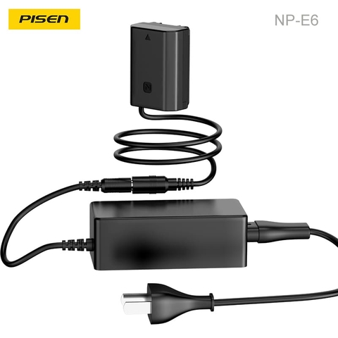 Pin ảo Pisen NJ-LP-E6 thay thế pin Canon NP-E6