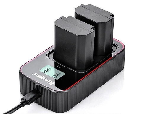 Bộ sạc đôi và 2 pin KingMa NP-FZ100