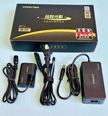 Pin Ảo Pisen NJ-GY-E6 - Dùng Cho Máy Ảnh Canon