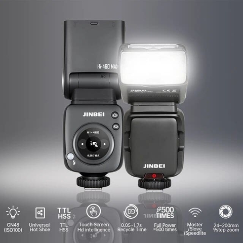 Đèn flash Jinbei Hi-460MAX- Hàng chính hãng