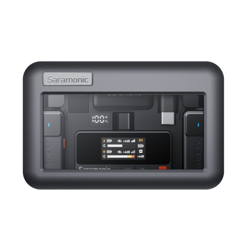 Micro không dây Saramonic Air siêu nhỏ gọn kèm cổng Mic In