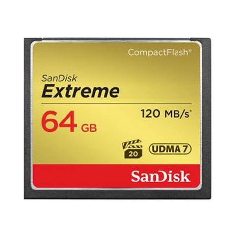 Thẻ Nhớ CF SanDisk Extreme 64GB-800x-120MB/s