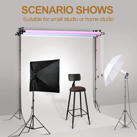 Combo bộ gá xích kéo phông di động 3