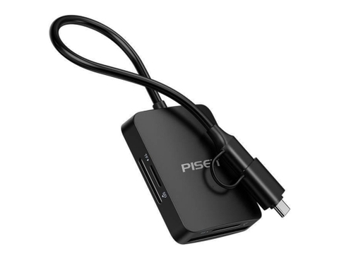 Đầu đọc thẻ Pisen USB 3.0/Type-C 4 in1 3.0 NJ-TC32