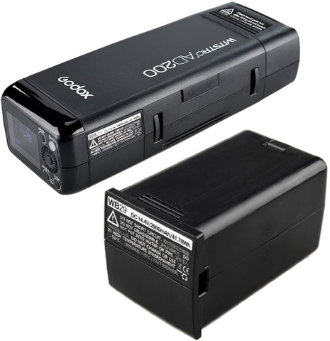 Pin WB29 cho đèn flash Godox AD200- Hàng Chính Hãng