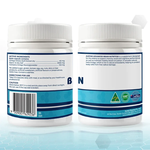 Austar Advanced Brain Nutrition – Viên Uống Bổ Não ( 60 Viên)