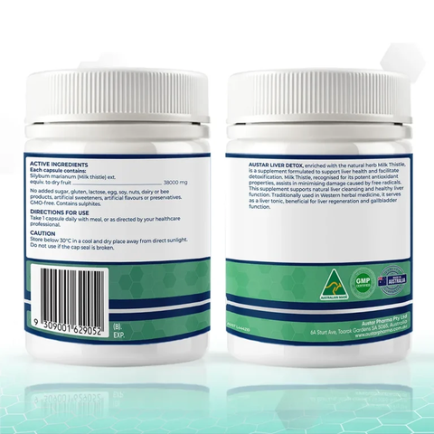 Austar Liver Detox – Viên Uống Giải Độc Gan ( 60 viên)