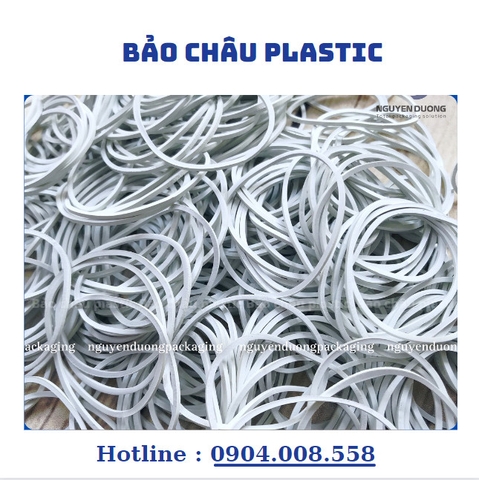 Dây Chun Vòng Trắng Sữa 500gr