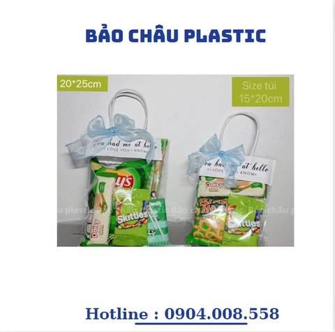 Túi quà bánh kẹo tặng sinh nhật, ngày lễ, 1/6, tổng kết năm học cho bé