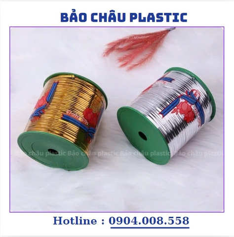 Cuộn Dây Kẽm Làm Hoa, Cột Nơ Loại 380gr