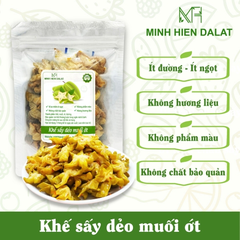Khế muối ớt sấy dẻo .