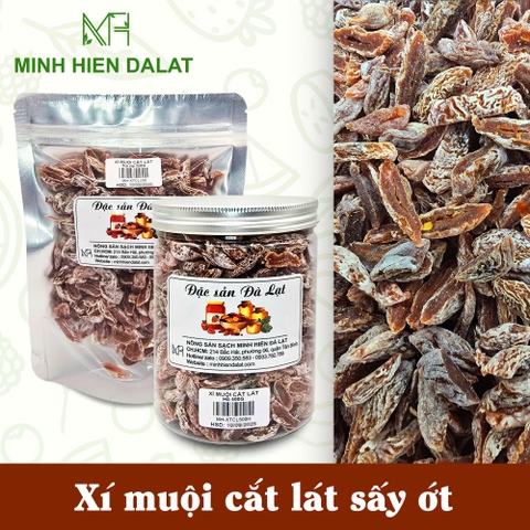 Xí muội cắt lát sấy ớt