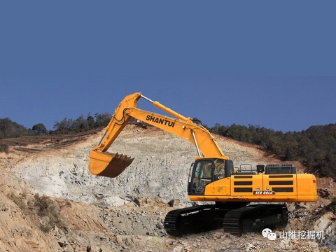 máy xúc đào shantui se500lc-1