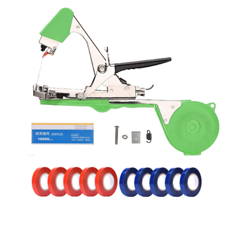 Kìm Buộc cành Chanh dây, Bộ buộc Cành Tự Động Dương Ninh, Máy Buộc Chanh Dây( 1 máy buộc + 20 cuộn dây + 1 hộp ghim )