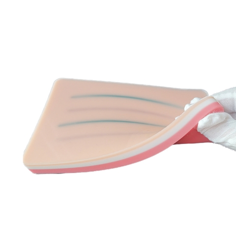 Miếng da tập tiêm silicon, tập tiêm da- Miếng da tập chuyền MD04