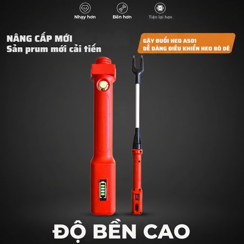 GẬY ĐUỔI HEO CAO CẤP DƯƠNG NINH A501 - PHIÊN BẢN MÀN HÌNH HIỂN THỊ PIN