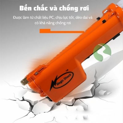 Roi đuổi heo bằng điện gậy đuổi lợn bằng điện trang bị đèn LED 30000mAh A200