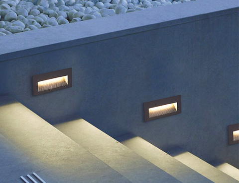 Đèn LED âm cầu thang mặt vuông 5W / GSCTV-5