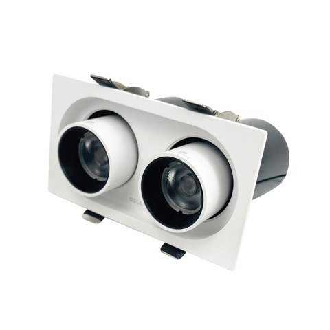 Đèn LED âm trần đôi rọi chỉnh hướng / GSATDR2X