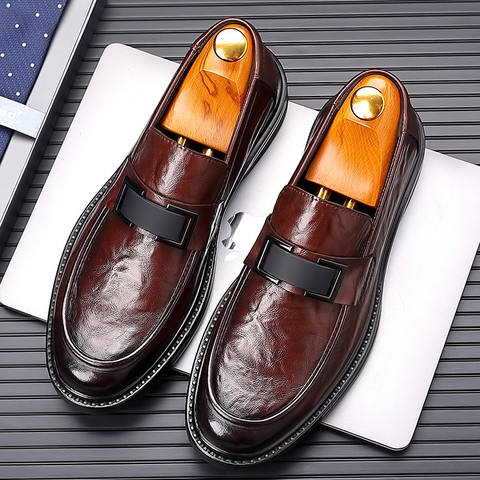 Giày Lười Da Cao Cấp G53