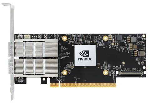 Nvidia ConnectX-7 Single Port NDR200 OSFP PCIe Adapter, Full Height, Customer Kit