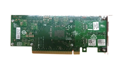 Intel E810 Dual Port 100GbE QSFP28 Adapter, PCIe Full Height, 100GbE max bandwidth, Customer Kit