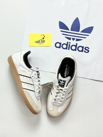 GIÀY ADIDAS SAMBA OG TRẮNG ĐEN UNISEX - IH5585