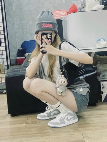 Áo Thun New Era Los Angeles ''Grey Turquoise' - 14341300