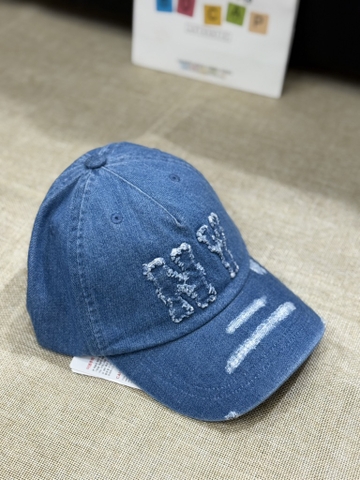 MŨ MLB XANH DENIM LA/NY/NY DENIM
