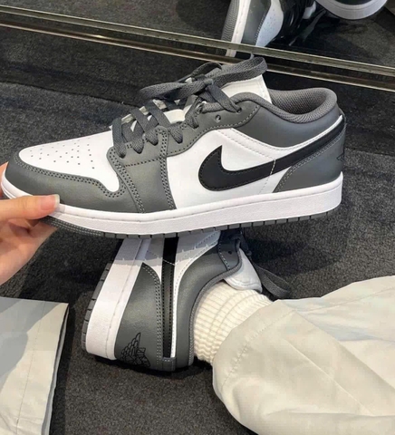 Giày Nike Air Jordan 1 Low GS ‘Iron Grey’ 553560-152