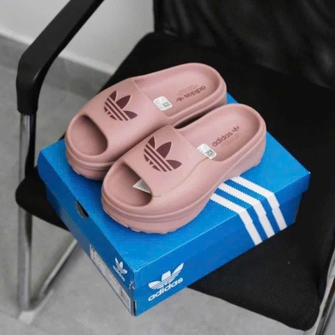 DÉP ADIDAS ĐẾ CAO Adifom Stan Slides JI2614 HỒNG