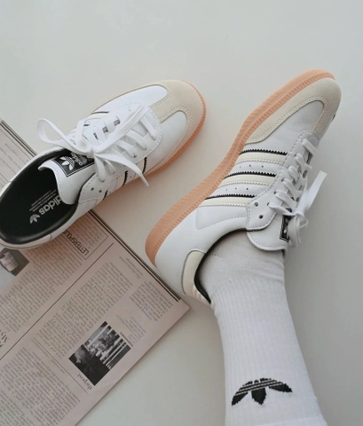 GIÀY ADIDAS SAMBA OG TRẮNG ĐEN UNISEX - IH5585