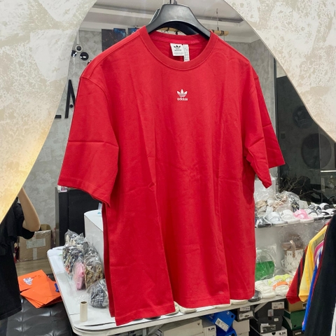 Áo Adidas Essentials Adicolor đỏ JE0108