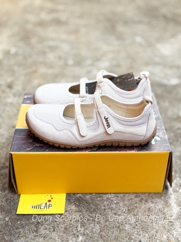 GIÀY JEEP QUAI TRẮNG XÁM P651W13129