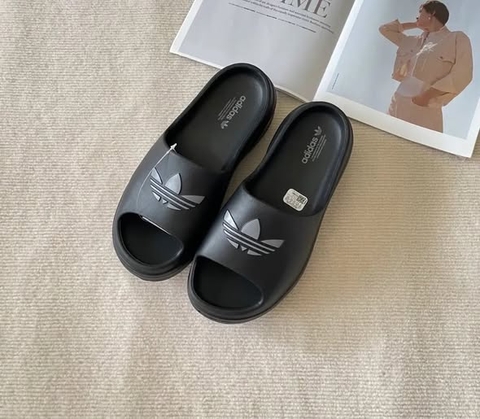 DÉP ADIDAS ĐẾ CAO Adifom Stan Slides JI2610 ĐEN