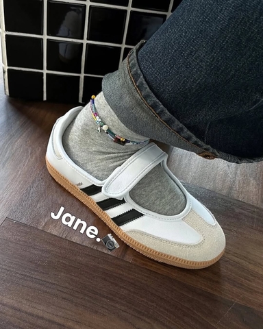 Giày Samba Jane Trắng JR1402