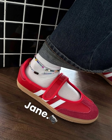 Giày Samba Jane Đỏ JQ6446