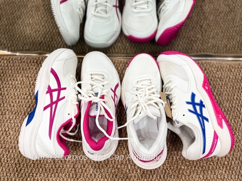 Giày PICK Asics Tennis Pickleball BE HỒNG TRẮNG 1042A237 105