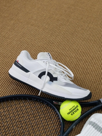 Giày On The Roger Pro 2 TRẮNG ĐEN ‘Clay White’ - 3ME10570462  Training / Pickleball / Tennis