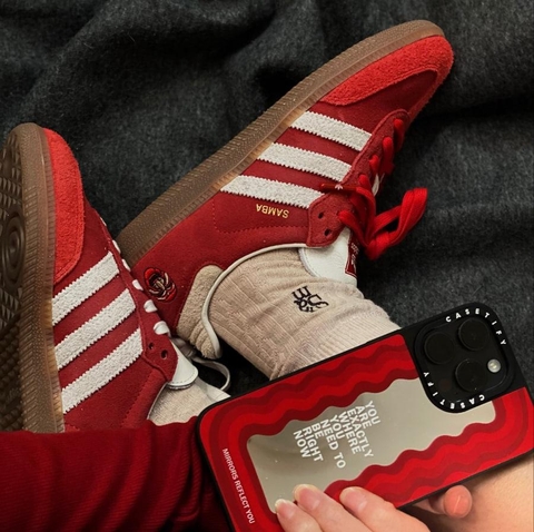 Giày Adidas Samba OG Tal  ''Talchum Pack ‑ Scarlet'' Đỏ
