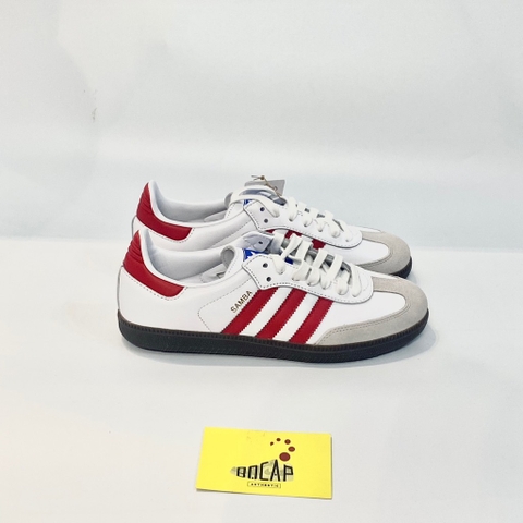 GIÀY ADIDAS SAMBA OG TRẮNG ĐỎ - IG1025