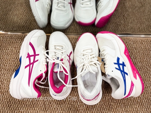 Giày PICK Asics Tennis Pickleball BE HỒNG TRẮNG 1042A237 105