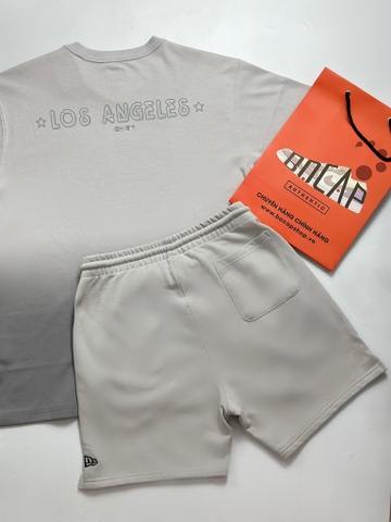 Quần Short New Era Basic Logo New York Yankees - XÁM - 13570091
