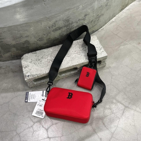 Túi MLB Ripstop Nylon Mini Cross Bag Boston Red Sox [32BGDJ111 43R]