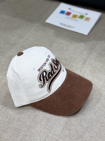 MŨ MLB NHUNG TĂM: XANH LÁ/NÂU-NAVY/KEM-NÂU