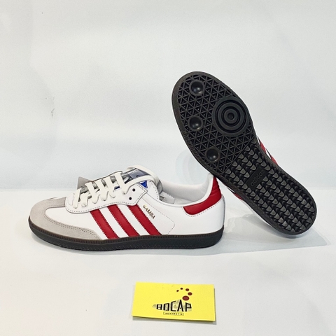 GIÀY ADIDAS SAMBA OG TRẮNG ĐỎ - IG1025