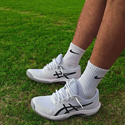 Giày Asics Tennis/Pickleball TRẮNG ĐEN 1041A408-101