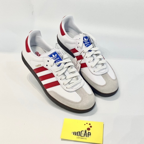 GIÀY ADIDAS SAMBA OG TRẮNG ĐỎ - IG1025