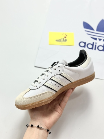 GIÀY ADIDAS SAMBA OG TRẮNG ĐEN UNISEX - IH5585